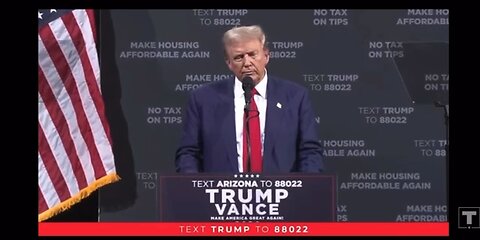 Donald Trump “No Tax on Overtime” on Tucson, AZ 9/12/2024