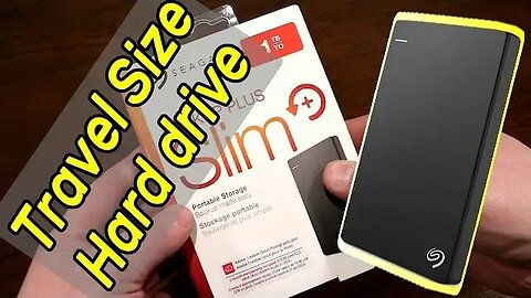 Seagate backUp plus Slim 1tb - Review - Fast Drive USB Portable Storage