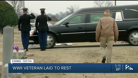 WWII veteran laid to rest