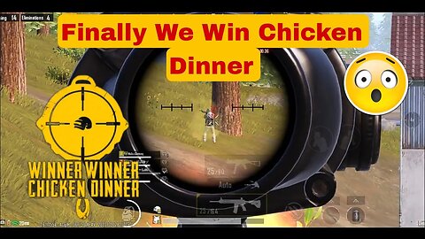 Finally Win Chicken Dinner New Season Pubg Mobile Bgmi