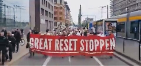 Germany marches against “The Great Reset”