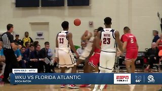 FAU defeats WKU 1/30