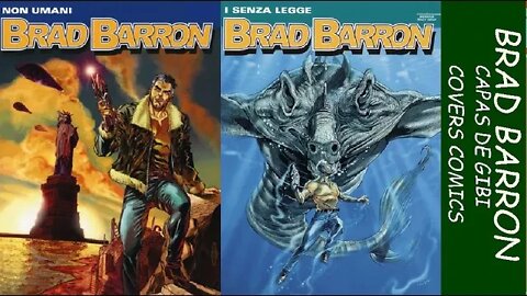 brad barron 2005 2006 COVERS COMICS CAPAS DE GIBI #bonelli #copertina #portadas #Carátulas