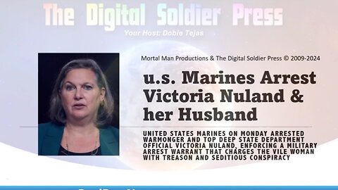 u.s. Marines Arrest Victoria Nuland and her Husband