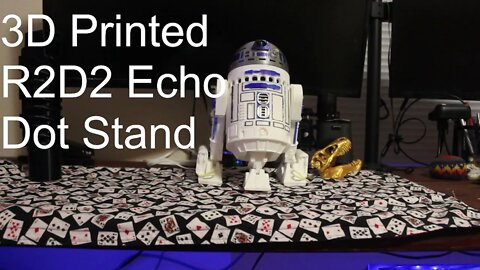 3D Printed R2D2 Echo Dot Stand