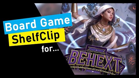 🌱ShelfClips: BEHEXT (Short Board Game Preview)