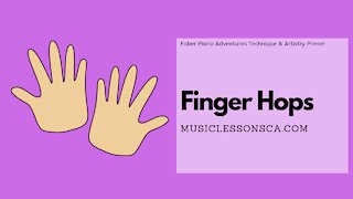 Piano Adventures Lesson: Technique & Artistry Primer - Finger Hops