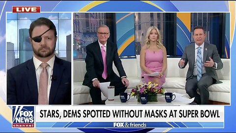 Dan Crenshaw torches maskless celebrities at Super Bowl 2022