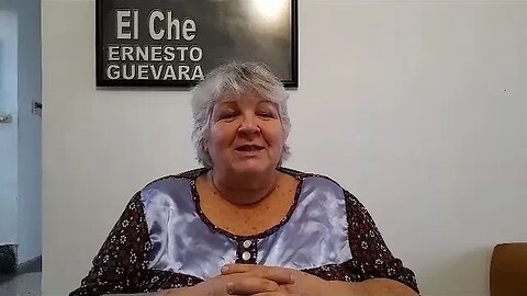 Aleida Guevara, dcera Ernesta Che Guevary nás zdraví z Kuby