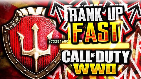 HOW TO RANK UP FAST IN WORLD WAR 2! COD WW2 RANK UP FASTER TIPS & TRICKS! WW2 LEVEL UP/PRESTIGE FAST