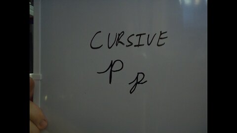 Cursive P