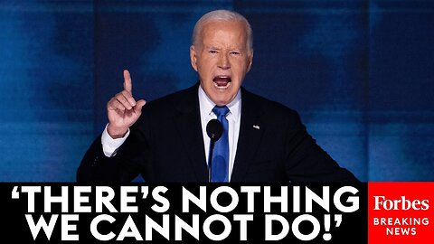 BREAKING: Joe Biden Delivers Fiery Address And Ringing Endorsement Of Kamala Harris At The 2024 DNC