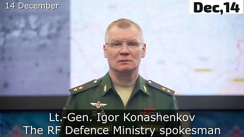 Russian Defence Ministry report on the progress of the special military operation in Ukraine!