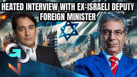 HEATED INTERVIEW: Ex-Israeli Deputy Foreign Minister Challenged on Gaza & Looming War With Iran