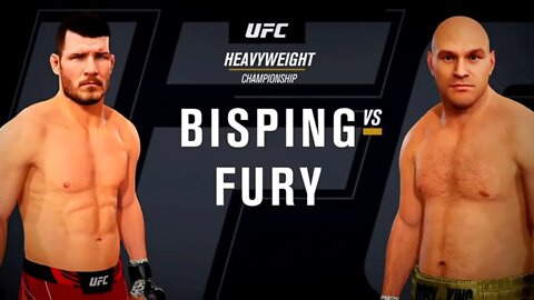 EA Sports UFC 4 Gameplay Tyson Fury vs Michael Bisping