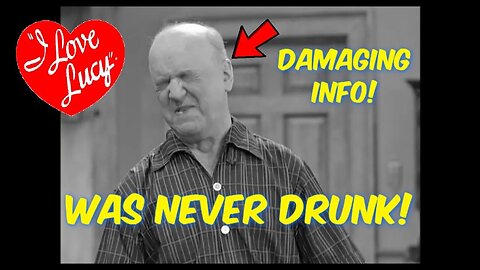 Major LIES/Hit Piece SPREADING about Bill Frawley (Fred Mertz) from "I Love Lucy!"