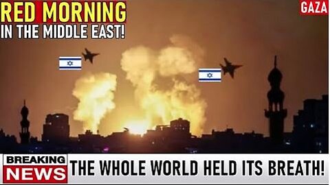 Massive Airstrike from Israel! Dozens of F-16 fighter jets THUNDERED on Palestine! Last WAR of 2023