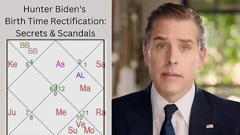 Hunter Biden's Astrology Chart: Birth Time Rectification Explained