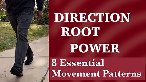 8 Essential Patterns of Movement to Improve Your Health-Direction, Root, and Power (Part 2)