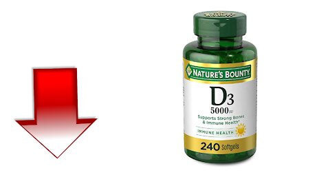 Vitamin D3 by Nature’s Bounty for Immune Support. Vitamin D