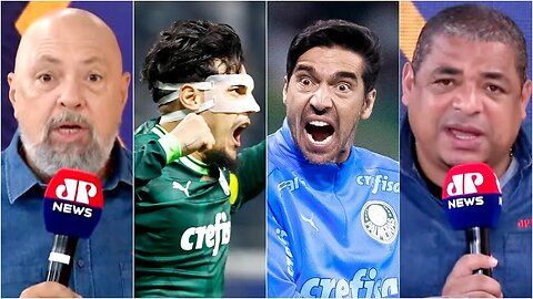 "É MUITA GANA, É MUITA VONTADE! O Palmeiras GANHOU DE VIRADA, e o Abel MOSTROU que..." 4x2 EXALTADO!