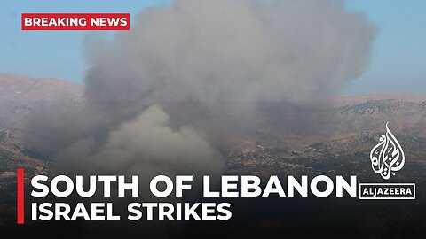 Israel strikes the city of Marjayoun in the south of Lebanon