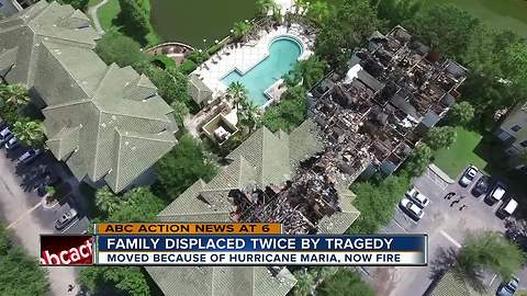 Family displaced twice by tragedy