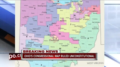 Ohio Congressional map ruled unconstitutional