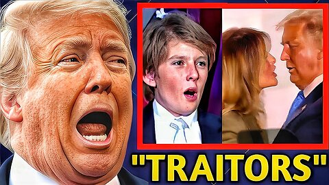 You Deserve it” Barron & Melania DITCHED Trump Helping FBI RAID Mar A Lago Handling them the Doc