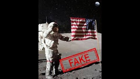 Footage of The Staged Production of The Fake Moon Landing?