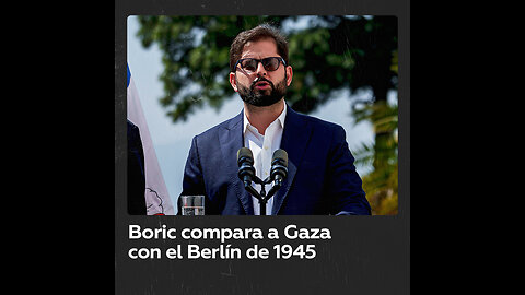 Gabriel Boric: “Gaza está peor que Berlín en 1945”