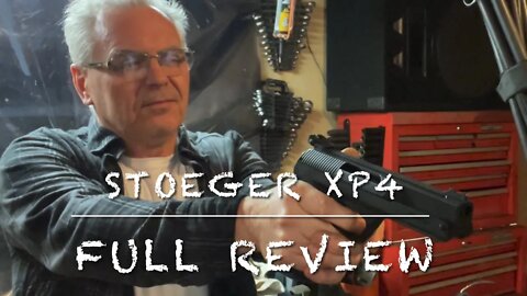 Stoeger XP4 single stroke pneumatic .177 caliber target pistol full review chronograph targets