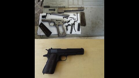 Colt 1911 Restoration Project Concludes: History Fires Once Again!