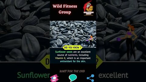 🔥What are the benefits of using sunflower seeds🔥#shorts🔥#wildfitnessgroup🔥20 October 2022🔥