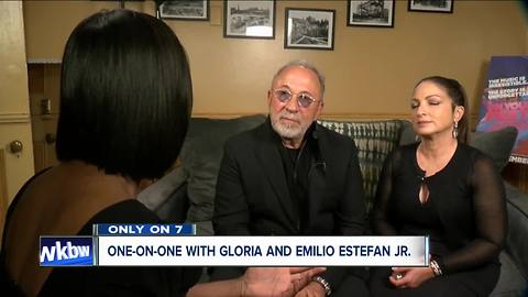 Liz Lewin sits down with powerhouse duo Emilio and Gloria Estefan at Shea's