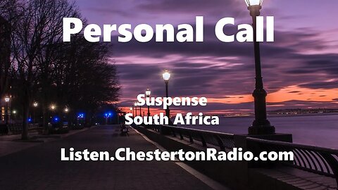 Personal Call - Suspense - South Africa