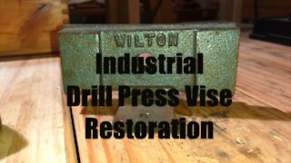 Wilton - Industrial Quick Release Drill Press Vise Restoration