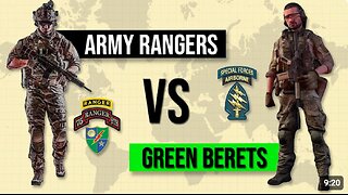 Army Rangers vs Green Berets - Special Forces