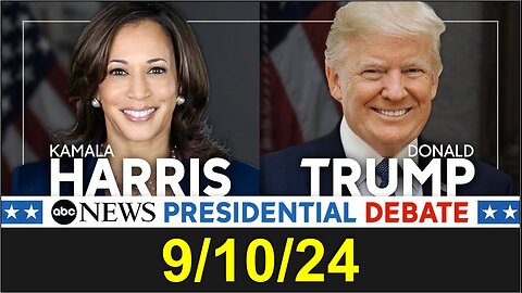 Presidential Debate: Harris and Trump meet in Philadelphia!!! - 9/10/24