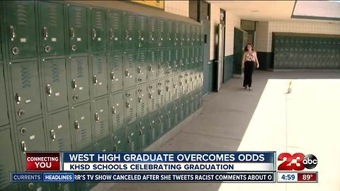 West High School graduate overcomes odds