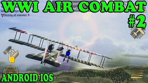 6 World War 1 Air Plane Combat Games On Android & iOS | Dogfight | #2