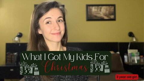 What I Got My Kids For Christmas || 3 Year Old Girl