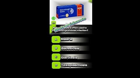 Metronidazole uses mcqs #flagylsyrup #medicine #drugs 💊💉