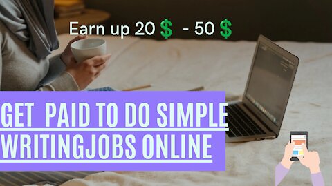 Paid Online Writing Jobs - Get Paid To Do Simple Writing Jobs Online