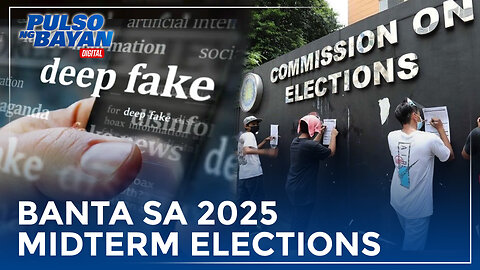 AI- generated disinformation, isa sa mga banta sa 2025 midterm elections —DICT