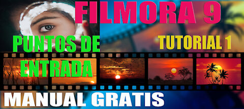 COMO UTILIZAR PUNTOS DE ENTRADA Y SALIDA EN FILMORA 9 TUTORIAL 1 MANUAL GRATIS