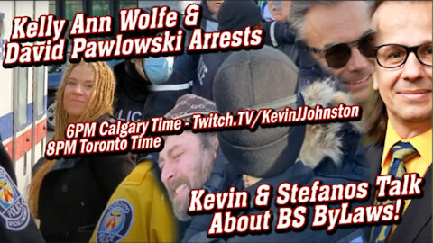 Kevin J Johnston with Pawlowskis , Kelly Anne Wolf, arrests, joined by Stefanos