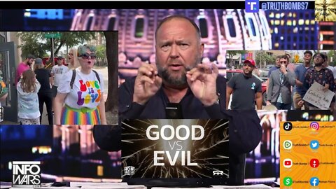 Alex Jones On Pride Month Agenda By Corporations/ Drag Queen Events Pre-Clip