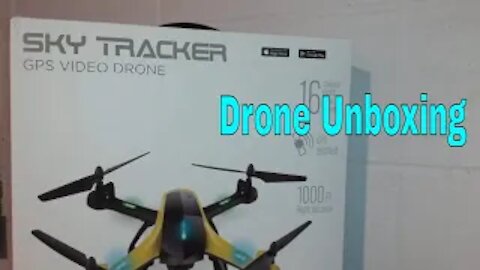 Unboxing - Sky Tracker GPS Video Drone