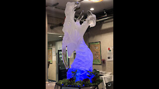 Dragon - Ice carving